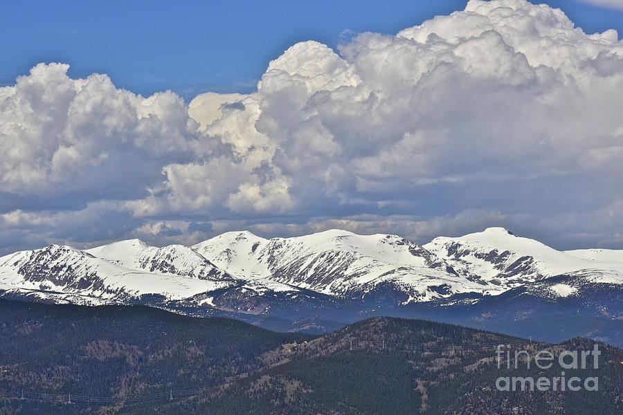 Snow Capped Photograph by Tracy Rice Frame Of Mind