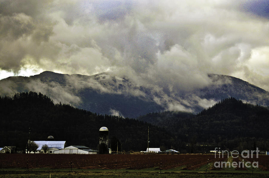 Snow Clouds Farm Photograph by Clayton Bruster