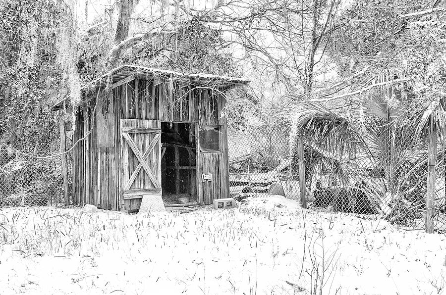 Snow Covered Chicken House Photograph by Scott Hansen