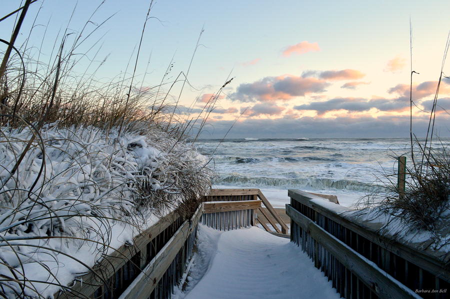 snow-day-at-the-beach-photograph-by-barbara-ann-bell-pixels