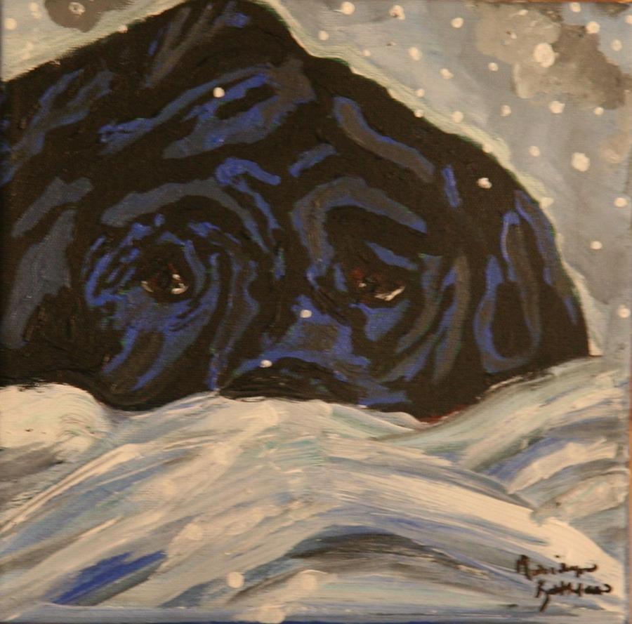 Snow Day Painting by Marilyn Quigley