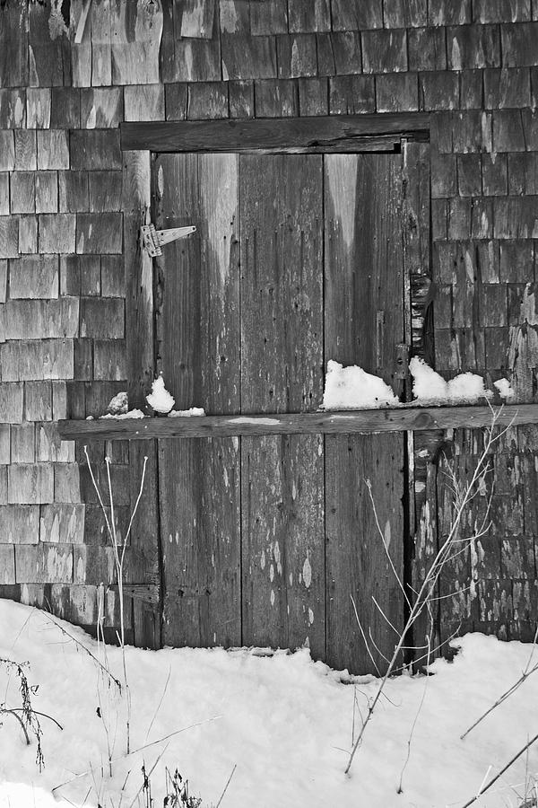 Snow Door Photograph by Doug Mills