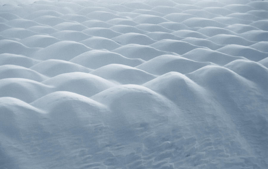 Snow Dunes Photograph by Mark Fuller