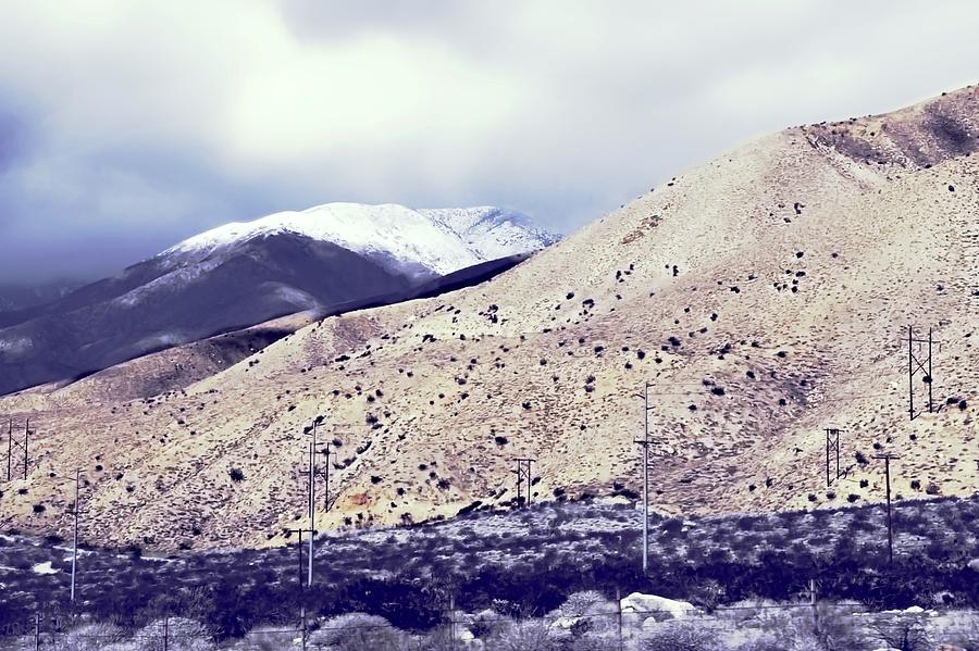 Snow in the Desert Photograph by Kirsten Giving