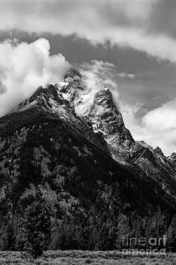 Grand Teton National Park Photograph - Snow in the Tetons Two 2 by Bob Phillips