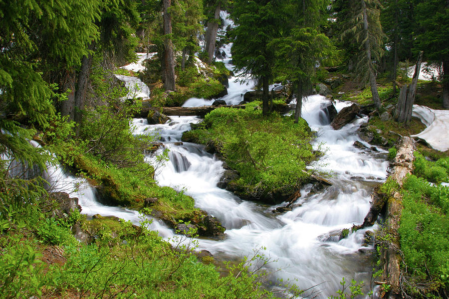 Snow Melt Cascades Photograph by Crystal Garner - Fine Art America