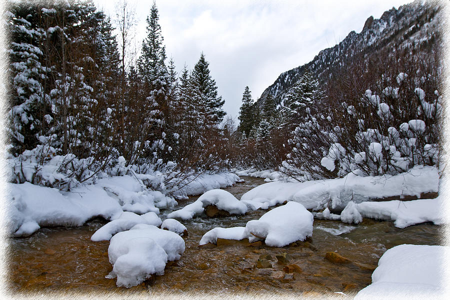 Snow Patches Photograph by Bianca Collins - Fine Art America