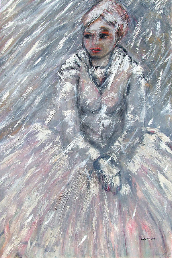 Snow Queen Painting by Katt Yanda