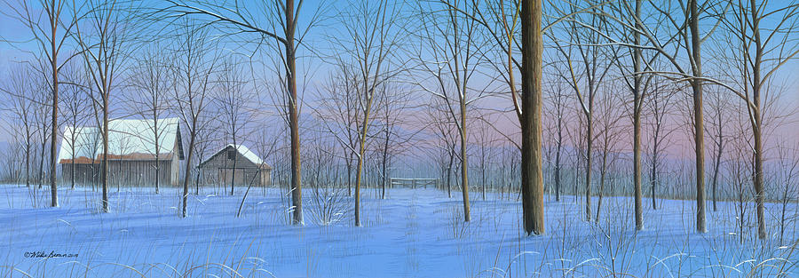 Snow Spectacle Painting by Mike Brown