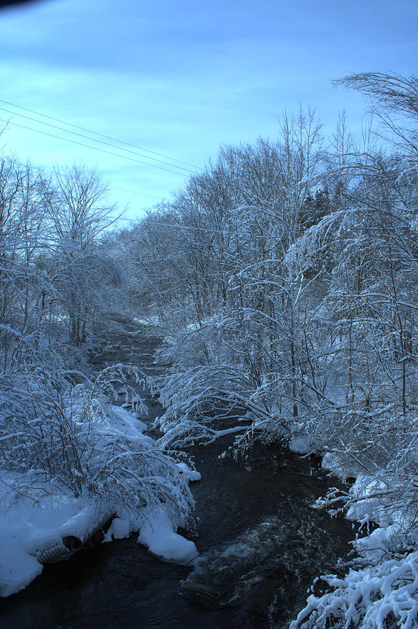 Snow Stream Photograph by Doug Mills