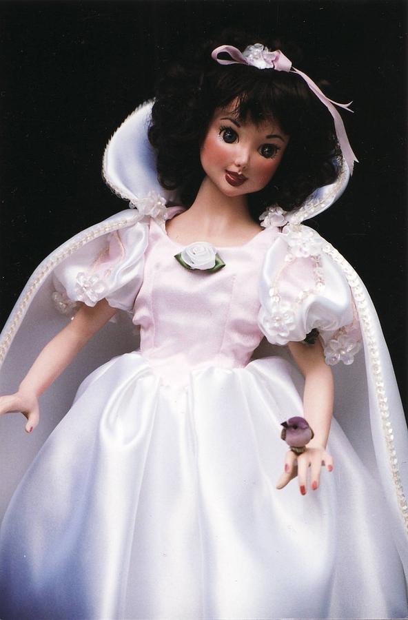 snow white porcelain doll