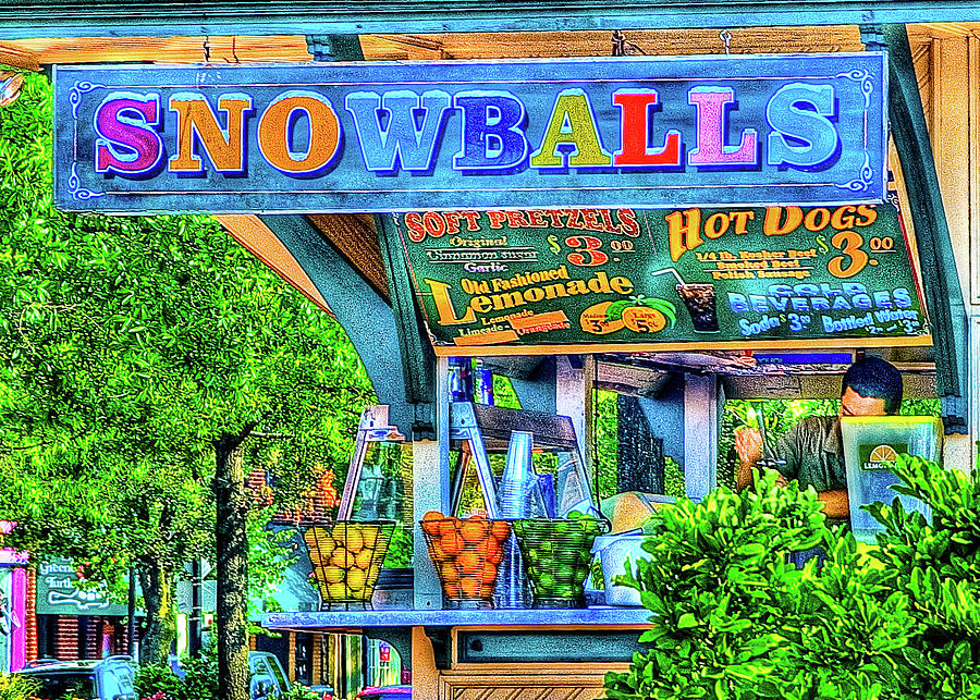 Snowballs and Lemonade Photograph by Dennis Dame