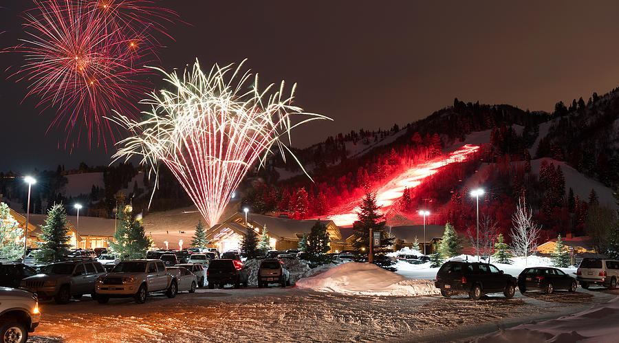 Snowbasin Celebration Photograph by Ryan Moyer