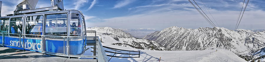 Mountain Photograph - Snowbird Resort by Richard Cheski