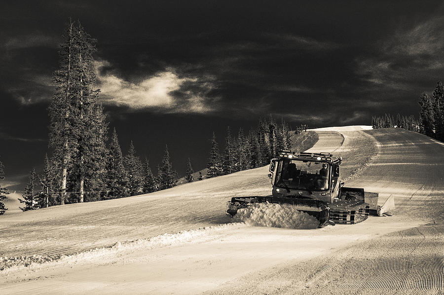 Snowcat Photograph by Stephen Holst