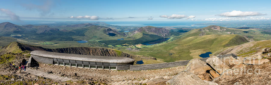 Snowdonia National Park Photograph - Snowdon Cafe by Adrian Evans