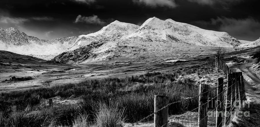 Snowdon Winter Photograph by Adrian Evans