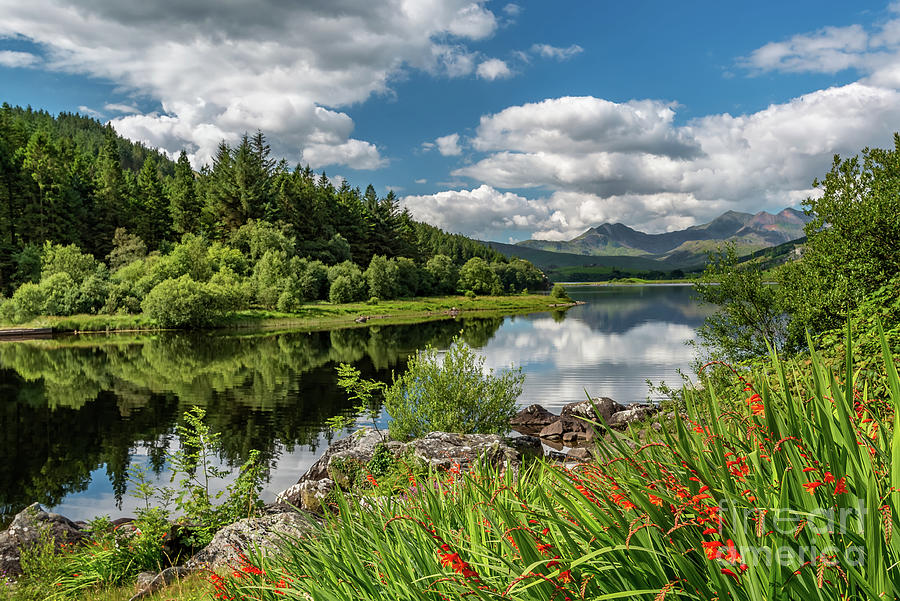 Snowdonia Lake Wales Photograph by Adrian Evans
