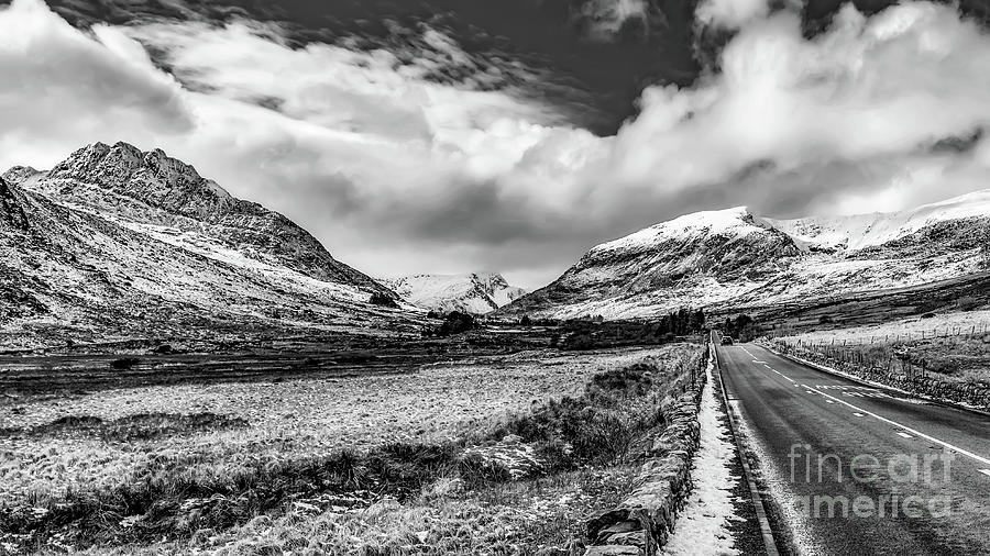 Snowdonia Mountain Highway Photograph by Adrian Evans