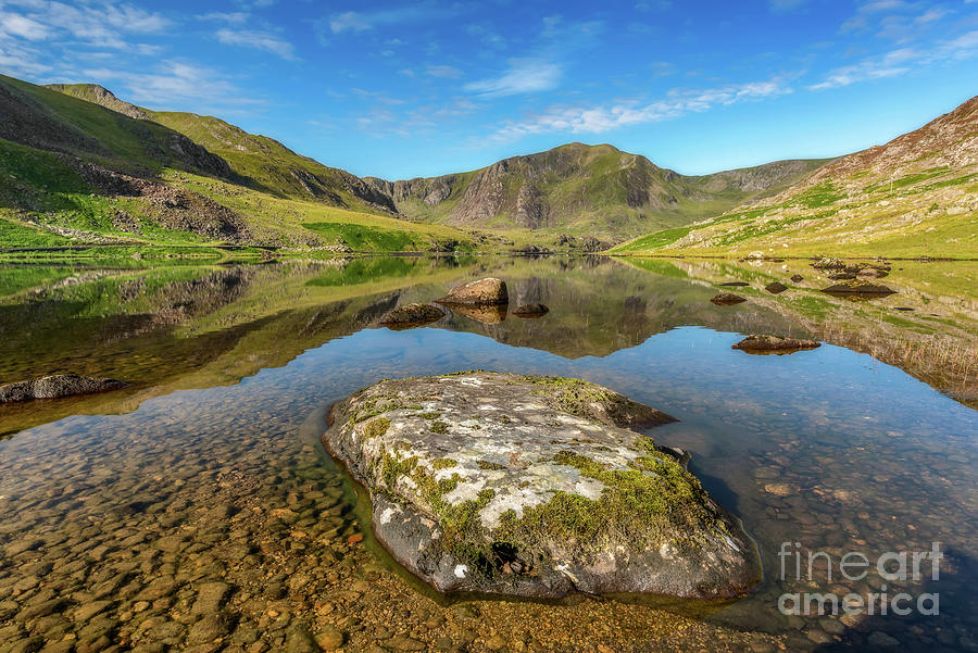 Snowdonia Mountain Reflections Photograph by Adrian Evans
