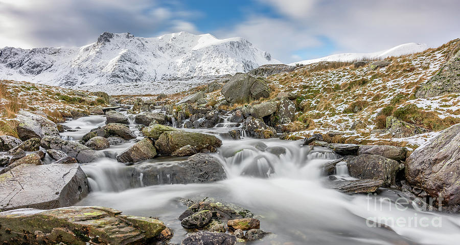 Snowdonia Mountain River Photograph by Adrian Evans