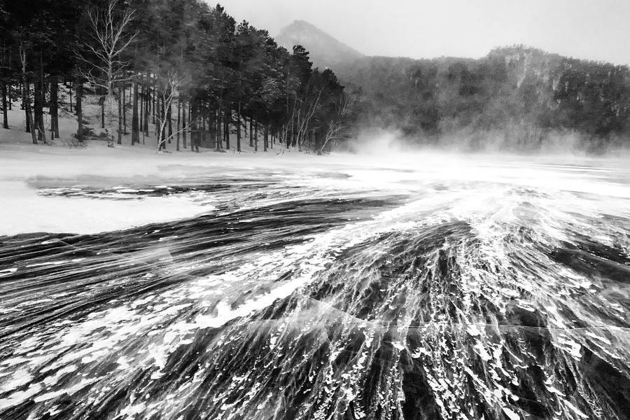 Snowstorm Photograph - Snowstorm by Hayato Matsumoto Snowstorm Photograph - Snowstorm by Hayato Matsumoto