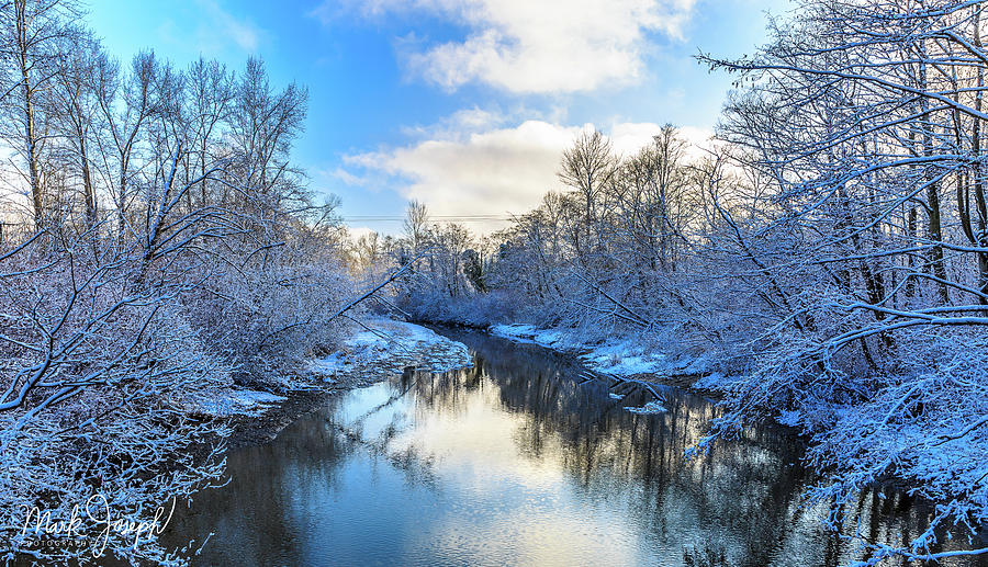Snowy Creek Photograph by Mark Joseph