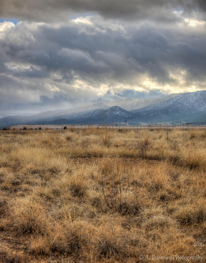 Snowy Mountains Photograph - Snowy Mountain Light by Aaron Burrows