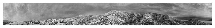 Albuquerque Photograph - Snowy Mountains - Sandia Mountains by Luke Parsons