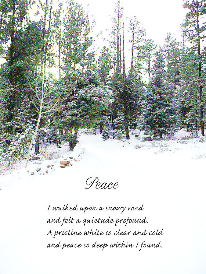 snowy tree poem