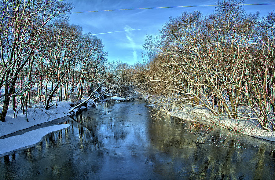 Snowy Spring River Photograph by Bonfire Photography | Fine Art America