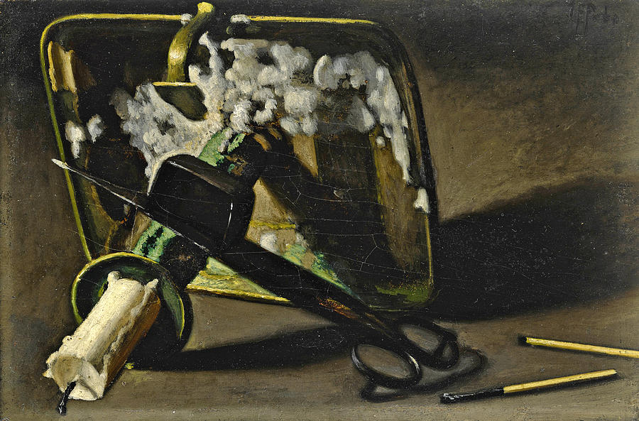 Snuffed out Candle Painting by John Frederick Peto