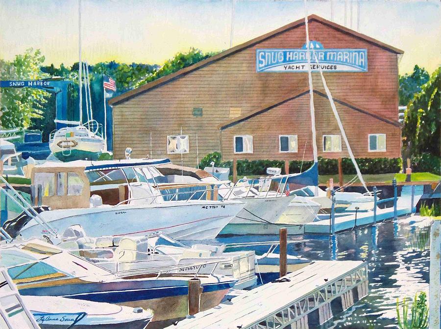 Snug Harbor II Painting