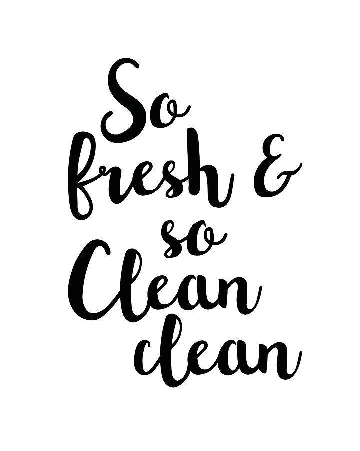So fresh and so clean clean Mixed Media by Studio Grafiikka