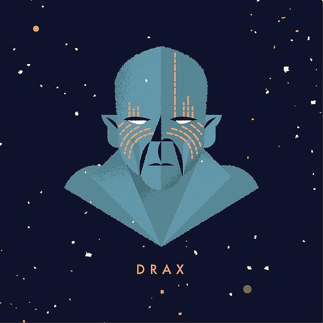 Drax Photograph - So Last Night Guardians Of The Galaxy by Avnish Panesar
