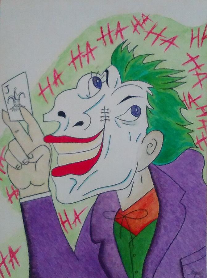 picasso joker painting