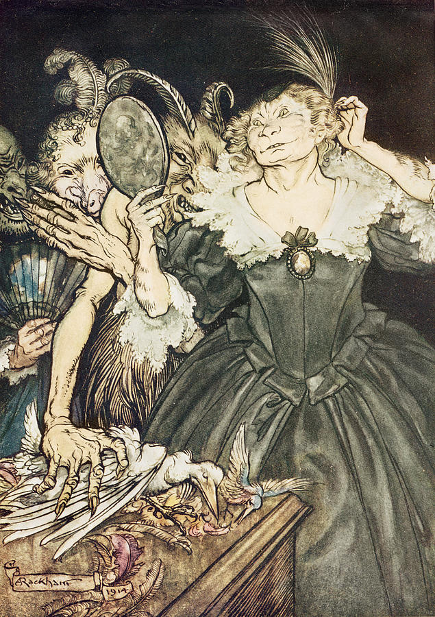 So Perfect Is Their Misery Drawing By Arthur Rackham Fine Art America