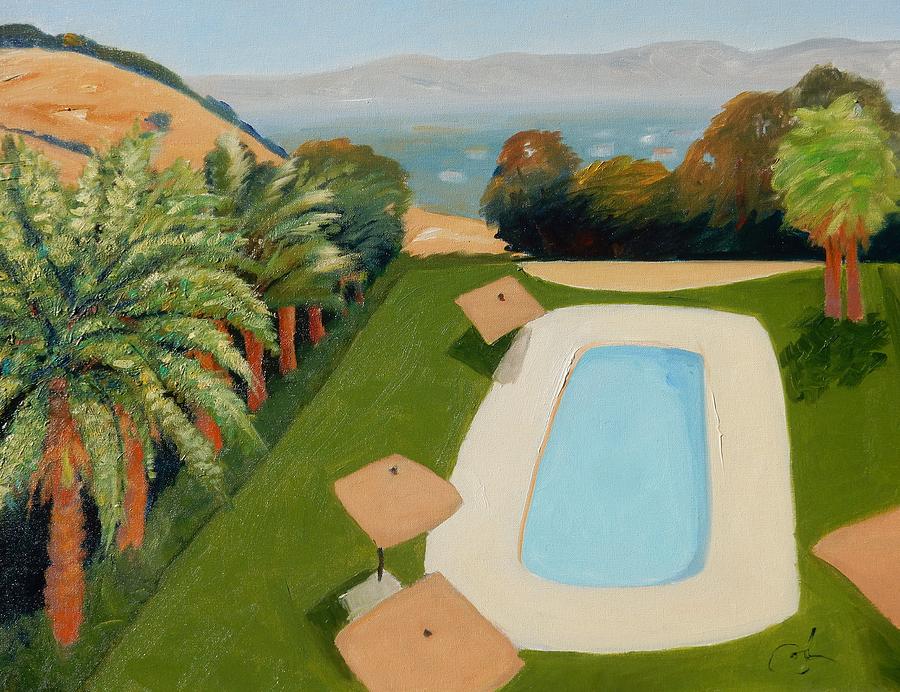 San Jose Painting - So Very California by Gary Coleman