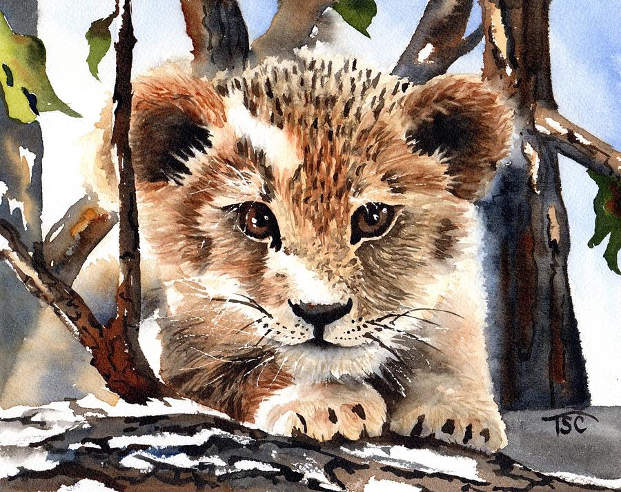 Soaking Up the Sun Painting by Tammy Crawford