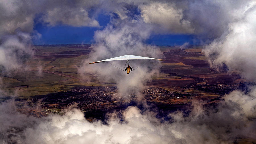 Soaring Through The Clouds Photograph by Susan Rissi Tregoning