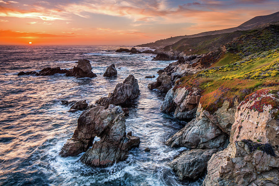 Soberanes Point Sea Arch Photograph by Greg Mitchell Photography