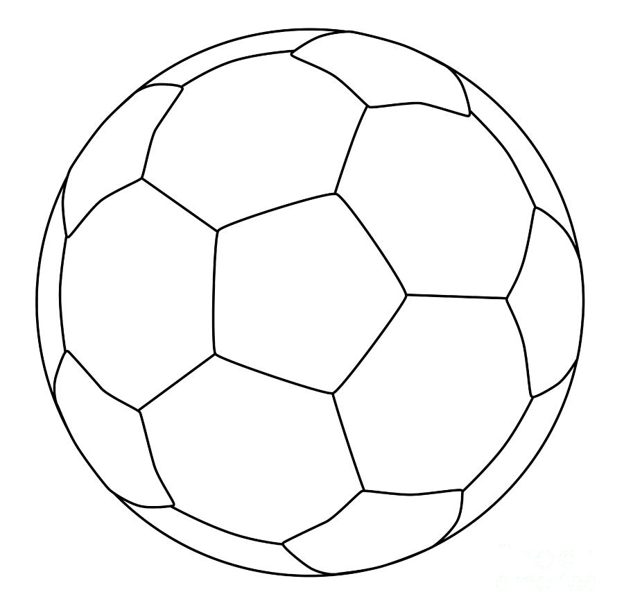Мяч чертеж