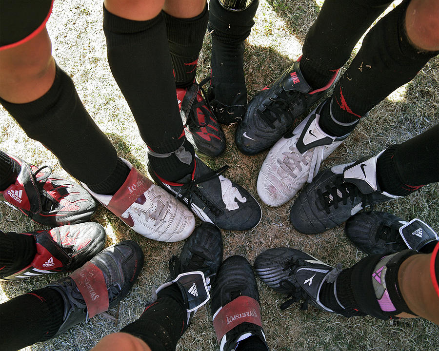 Soccer Feet Photograph by Kelley King