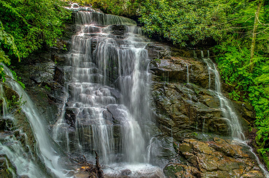 Waterfall Photograph - Soco Falls by Justin Pulsipher