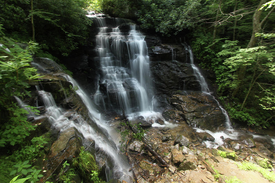 Soco Falls - Maggie Valley, North Carolina Photograph by Steve Schrock ...