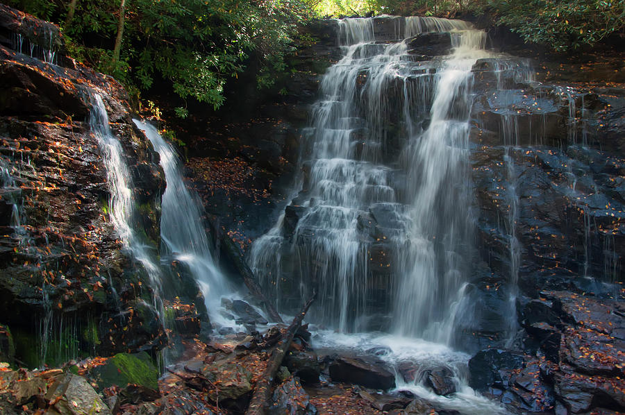Soco waterfalls  Photograph by Flees Photos