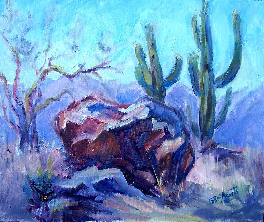Soda Canyon Painting by Geri Acosta