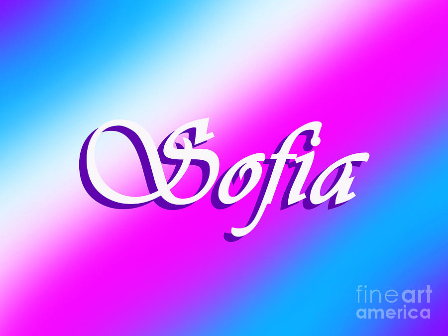 sofia name design
