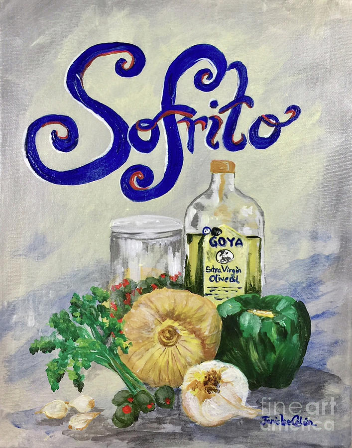 Sofrito Painting by Janis Lee Colon