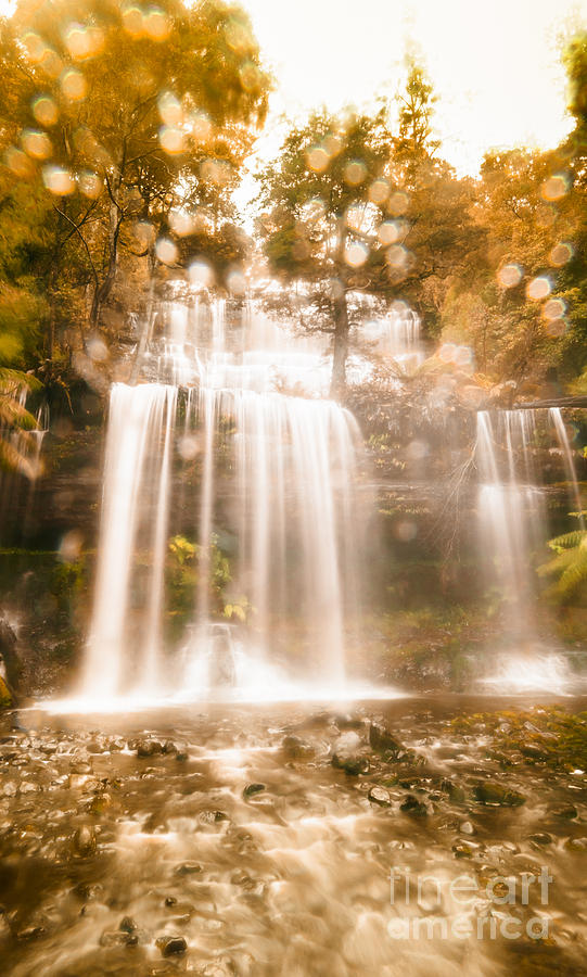 Soft dream like waterfall Photograph by Jorgo Photography